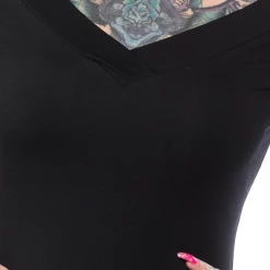 HELL BUNNY ALEX TOP BLACK Shop Sour+Plus