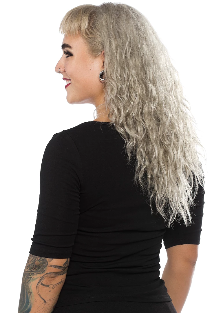 Shop Sour+Plus HELL BUNNY PHILIPPA TOP BLACK 4 Shop Sour+Plus HELL BUNNY PHILIPPA TOP BLACK