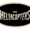 None THE HELLACOPTERS LOGO OVAL PATCH