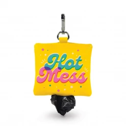 None HOWLIGANS POOP BAG HOLDER HOT MESS