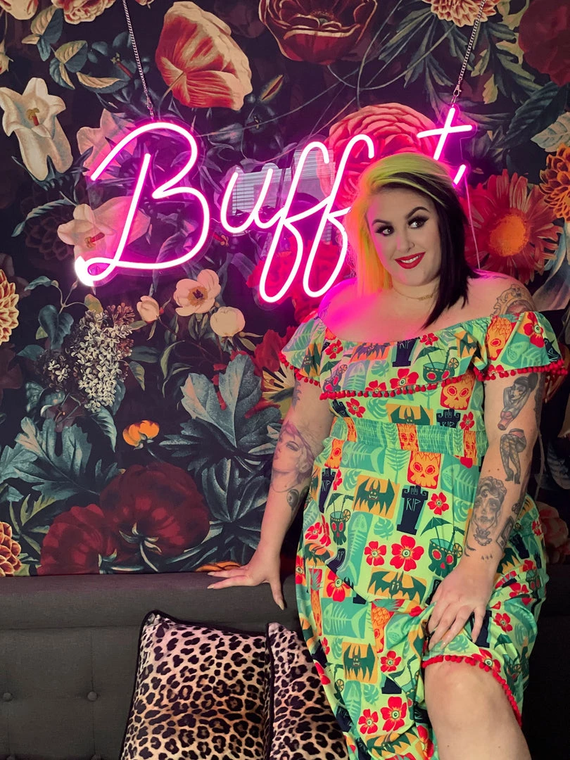 Ghouls Just Wanna Have Sun SOURPUSS KREEP A TIKI FIESTA MAXI DRESS 4 Ghouls Just Wanna Have Sun SOURPUSS KREEP A TIKI FIESTA MAXI DRESS