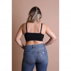 None CALISTA STRAPPY BRALETTE BLACK