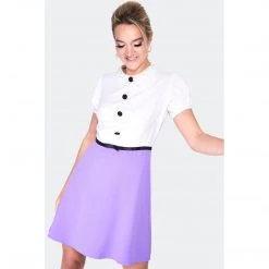 Apparel VOODOO VIXEN JACKIE CONTRAST BABYDOLL DRESS