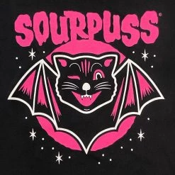 Shop Sour+Plus SOURPUSS JINX BAT TEE
