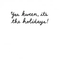 None JVN CAN YOU BELIEVE? HOLIDAY GREETING CARD Holidays