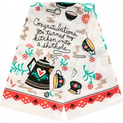 Blue Q KITCHEN SH*THOLE DISH TOWEL