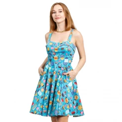 EVA ROSE KITSCHY KITCHEN FIT & FLARE DRESS Shop Sour+Plus