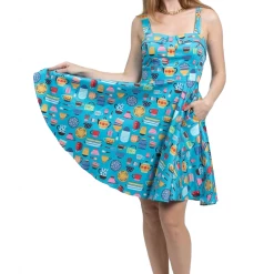 EVA ROSE KITSCHY KITCHEN FIT & FLARE DRESS Shop Sour+Plus