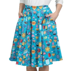 EVA ROSE KITSCHY KITCHEN SWING SKIRT