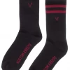 KUSTOM KREEPS STRAIGHT RAZOR EMBROIDERED GUYS SOCKS Accessories 2 KUSTOM KREEPS STRAIGHT RAZOR EMBROIDERED GUYS SOCKS Accessories