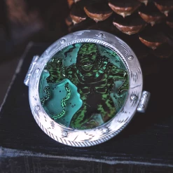 LIVELY GHOSTS LAGOON DWELLER ENAMEL PIN