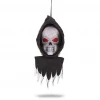 None HANGING SOUND & LIGHT MOTION ACTIVATED REAPER SKULL Homewares