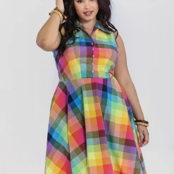 HELL BUNNY LUCIA 50'S DRESS 16 HELL BUNNY LUCIA 50'S DRESS