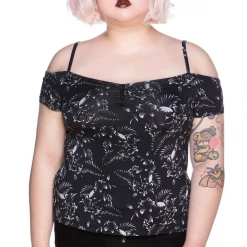 KILLSTAR LULU BARDOT TOP Shop Sour+Plus