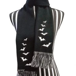 Shop Sourpuss SOURPUSS LUNA BATS KNIT SCARF