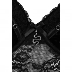 KILLSTAR MERCY LACE BRA BLACK Shop Sour+Plus