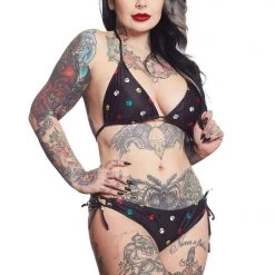 SOURPUSS MULTI SKULLS STRING BIKINI