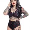 SOURPUSS MULTI SKULLS MONOKINI