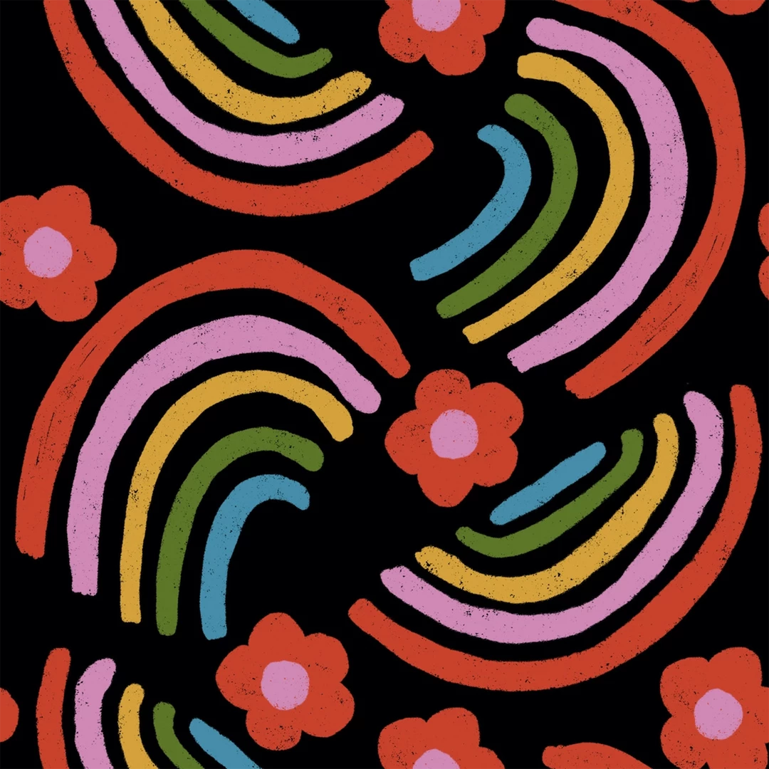 MISS LULO RAINBOWS MOLLY PEPLUM TOP 6 MISS LULO RAINBOWS MOLLY PEPLUM TOP