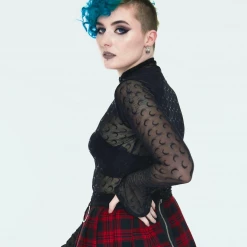 JAWBREAKER MOONSTRUCK MESH TOP Back In Stock