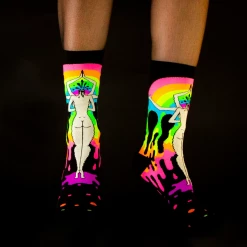 Gumball Poodle DERRIERE OF DOOM CREW SOCKS
