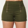 What's New UNIQUE VINTAGE OLIVE DENIM SUMMER LOVE SHORTS 1 What's New UNIQUE VINTAGE OLIVE DENIM SUMMER LOVE SHORTS