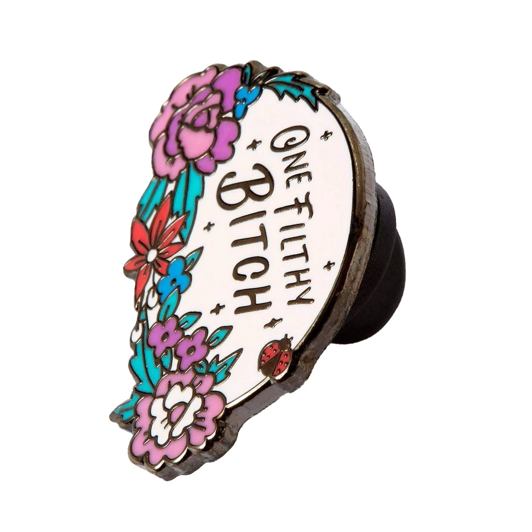 PUNKY PINS ONE FILTHY BITCH ENAMEL PIN Accessories 4 PUNKY PINS ONE FILTHY BITCH ENAMEL PIN Accessories