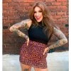 What's New SOURPUSS ORANGE LEOPARD MINI SKIRT 2 What's New SOURPUSS ORANGE LEOPARD MINI SKIRT