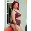 SOURPUSS ORANGE LEOPARD MONOKINI What's New