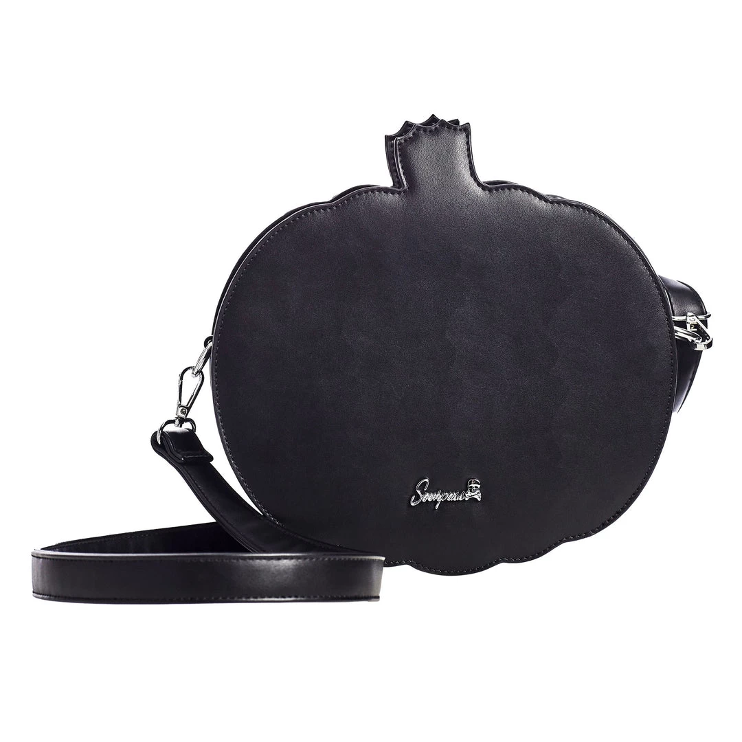 Shop Sourpuss SOURPUSS SPARKLE PUMPKIN PURSE BLACK/PURPLE 5 Shop Sourpuss SOURPUSS SPARKLE PUMPKIN PURSE BLACK/PURPLE