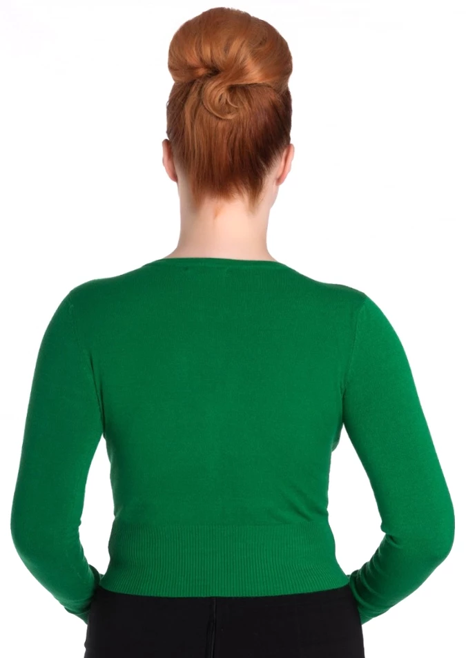 Shop Sour+Plus HELL BUNNY PALOMA CARDIGAN GREEN 4 Shop Sour+Plus HELL BUNNY PALOMA CARDIGAN GREEN