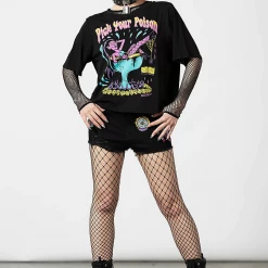 KILLSTAR PICK YOUR POISON BOX CROP TOP Shop Sour+Plus