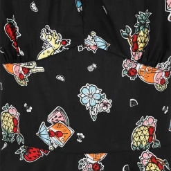 HELL BUNNY PINA COLADA DRESS Shop Sour+Plus