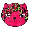 SOURPUSS LEOPARD CAT BATH MAT PINK Haunted Homewares
