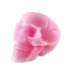 Haunted Homewares SOURPUSS ANATOMICAL SKULL CANDLE PINK