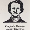 None Lifestyle GUTTERSNIPE PRESS POE BOY GREETING CARD