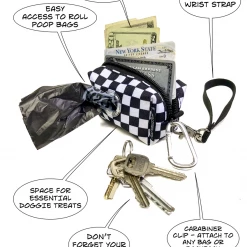 None POOPYCUTE DOG BAG PINK GLITTER