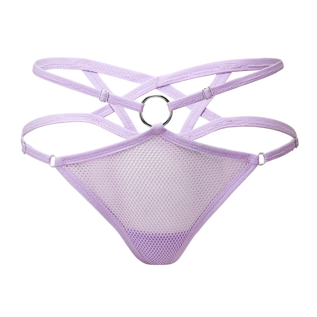 KILLSTAR POSSESS ME FISHNET PANTY LILAC Apparel 3 KILLSTAR POSSESS ME FISHNET PANTY LILAC Apparel