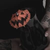 LIVELY GHOSTS HAUNTED SPIRITS PUMPKIN SPOOKY TIKI COCKTAIL UMBRELLA