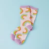 PUNKY PINS RAINBOW PRINT SOCKS Accessories