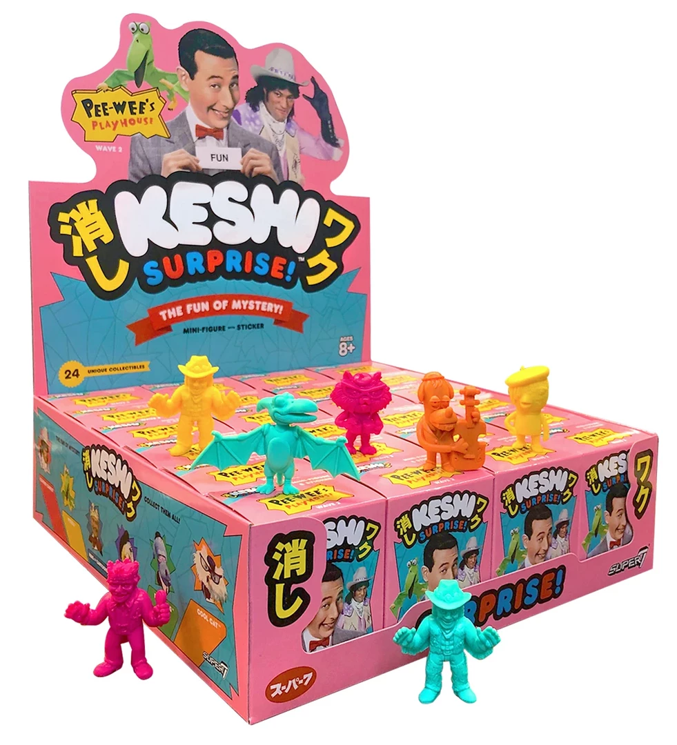 Super7 PEE-WEE'S KESHI SURPRISE WAVE 2 BLIND BOX 3 Super7 PEE-WEE'S KESHI SURPRISE WAVE 2 BLIND BOX