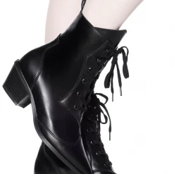 Footwear KILLSTAR RAVEN POINTED TOE BOOTS
