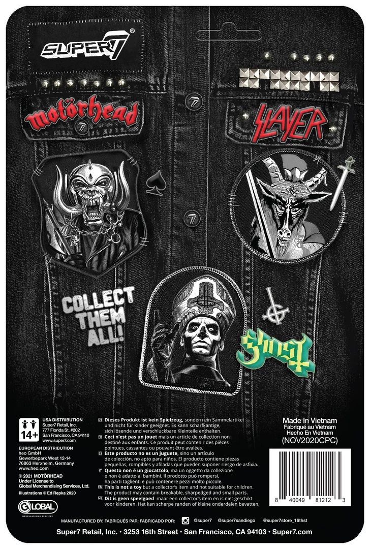 Super7 REACTION: MOTORHEAD WARPIG JAPANESE CHROME FIGURE 5 Super7 REACTION: MOTORHEAD WARPIG JAPANESE CHROME FIGURE