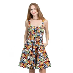 EVA ROSE READING IS FUNDAMENTAL FIT & FLARE DRESS Shop Sour+Plus