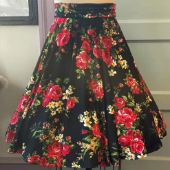 WAX POETIC ELLA RED ROSE SKIRT Shop Sour+Plus