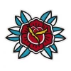 PUNKY PINS RED ROSE TATTOO INSPIRED VINYL STICKER
