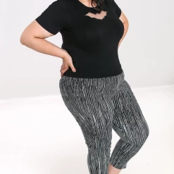 Shop Sour+Plus HELL BUNNY REGAN CAPRIS