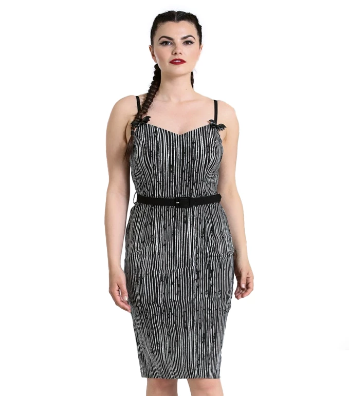 Shop Sour+Plus HELL BUNNY REGAN PENCIL DRESS 3 Shop Sour+Plus HELL BUNNY REGAN PENCIL DRESS