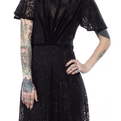 RESTYLE BLACK DAHLIA DRESS Apparel