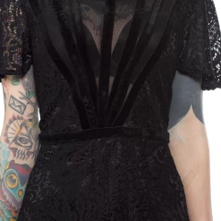 RESTYLE BLACK DAHLIA DRESS Apparel